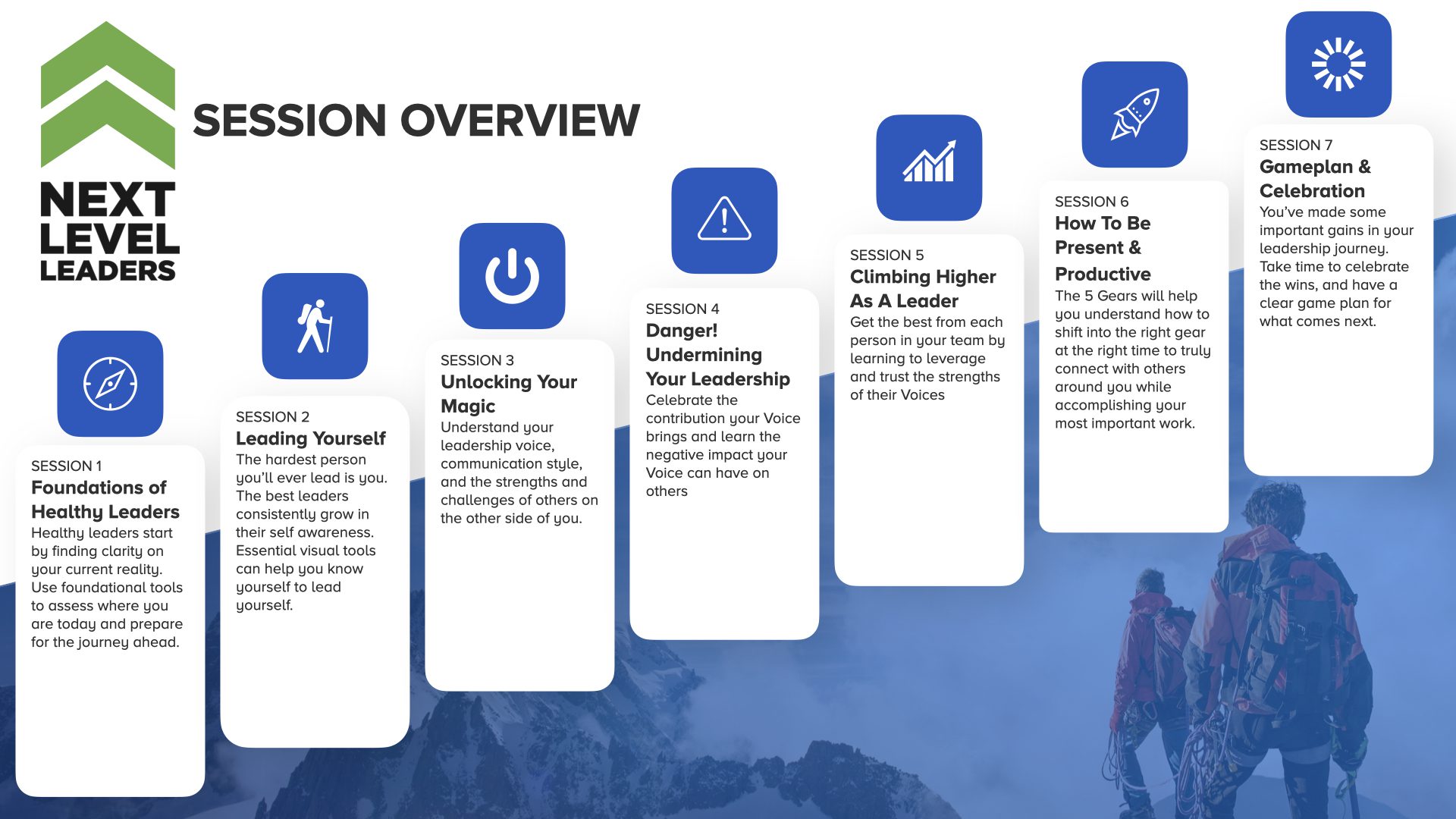 Next Level Leaders Sessions